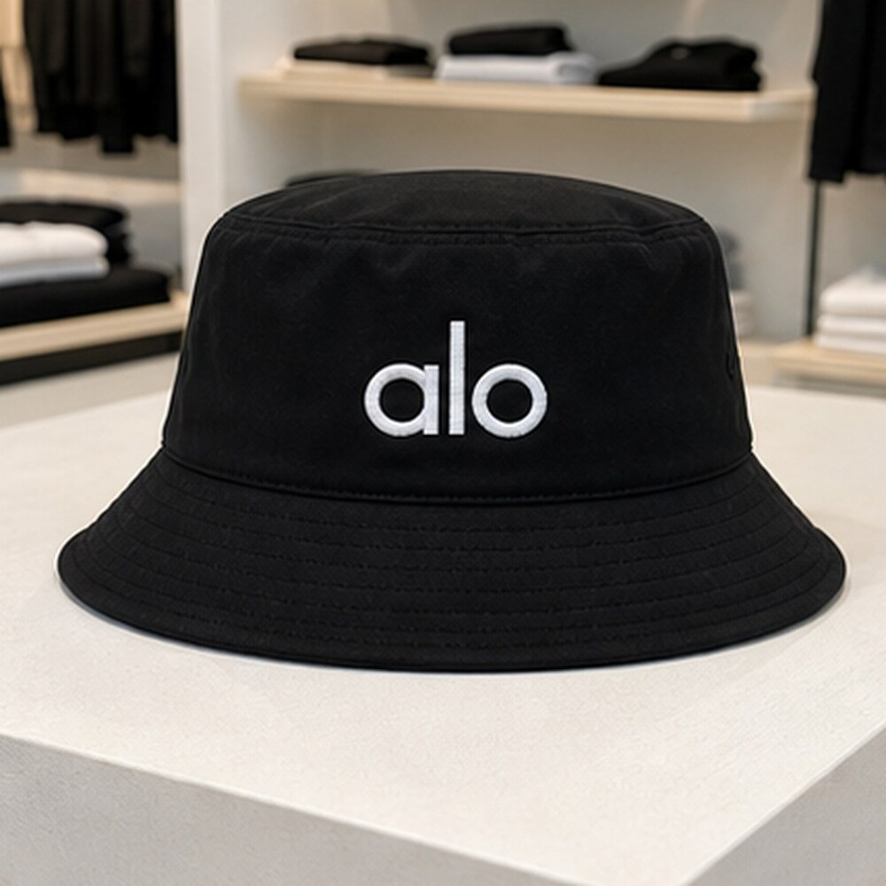 ALO Yoga Black Studio Bucket Hat NWT